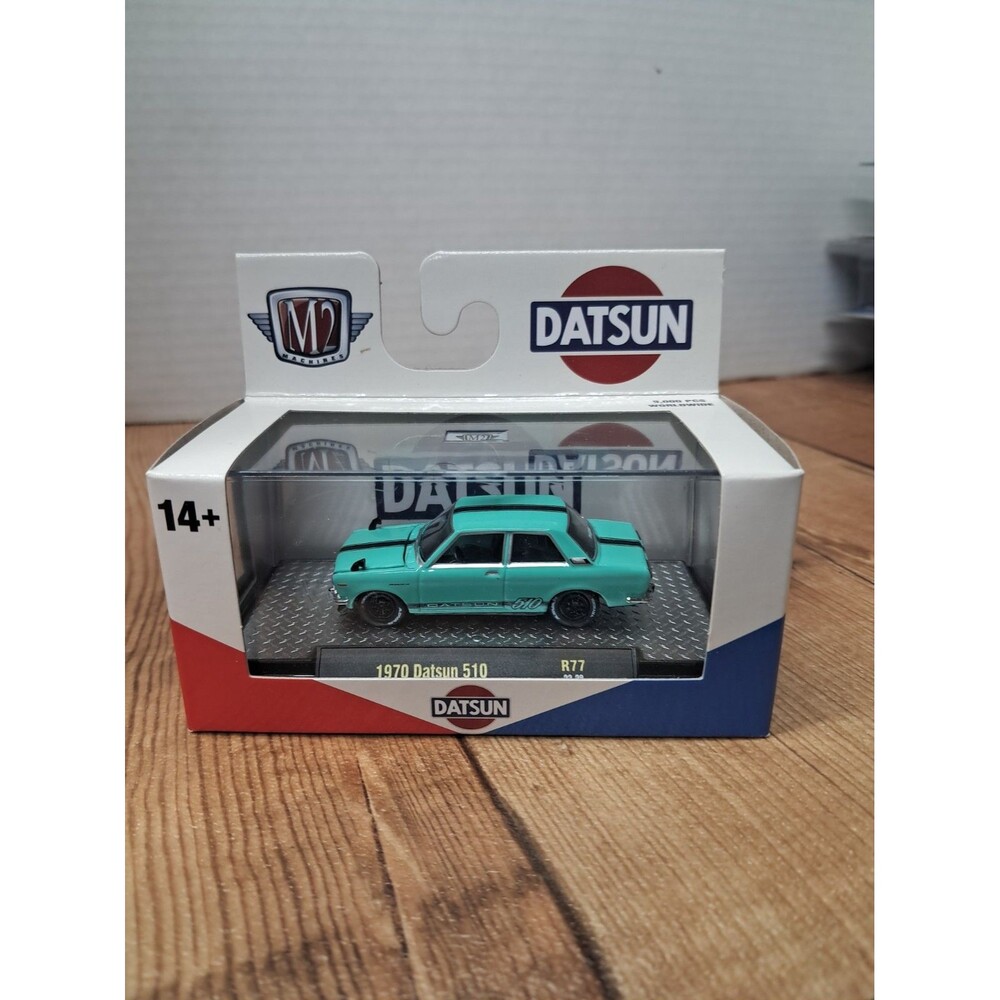1/64 M2 1970 DATSUN 510 R77 23-28 GREEN